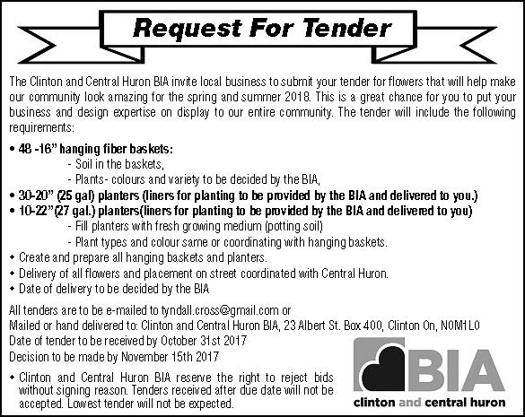 Request for Tender